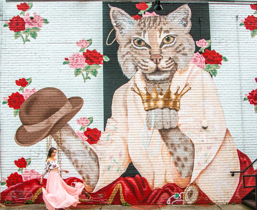 photo worthy murals Raleigh.