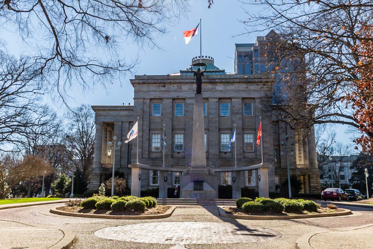 North Carolina State Capitol.