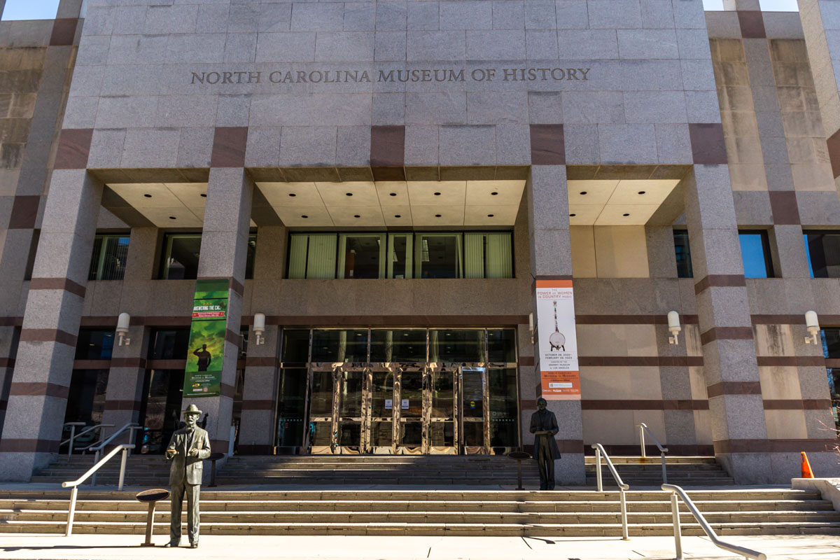 North Carolina Museum of History front