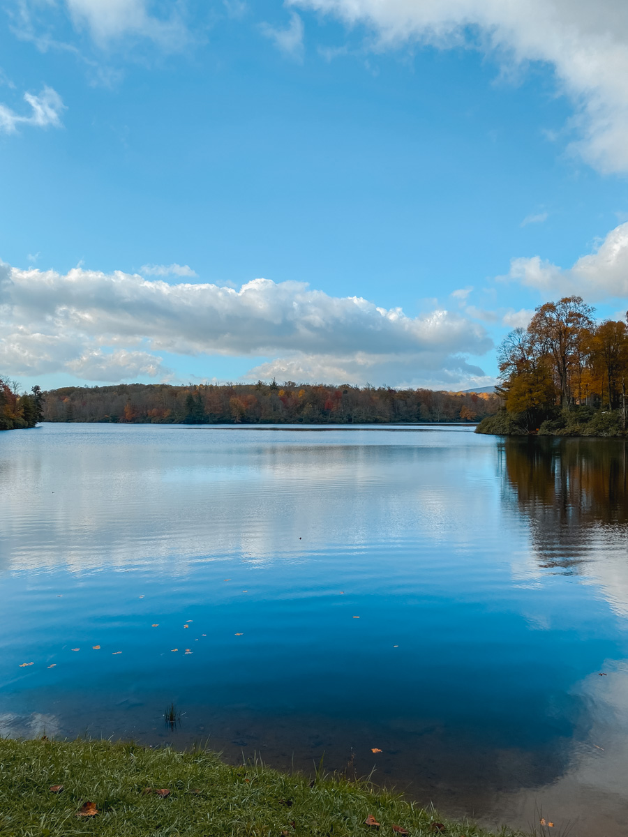 Price Lake in Boone NC on the Blue Ridge Parkway