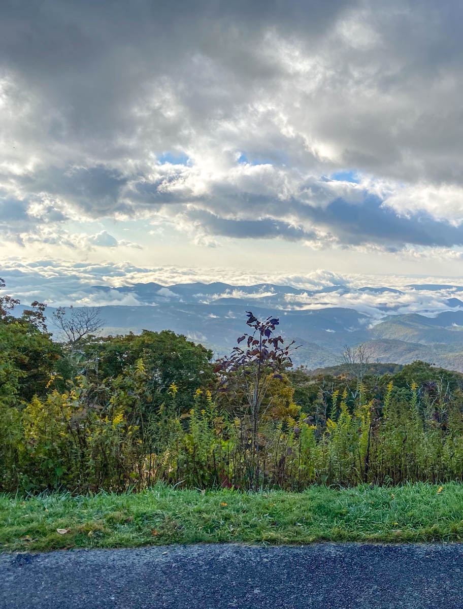 Wilson Creek Overlook on the Blue Ridge Parkway