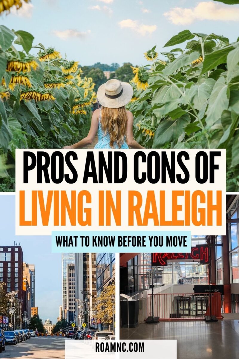 Living in Raleigh Pros and Cons.